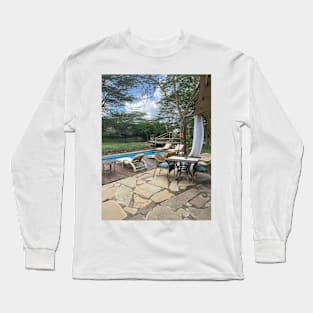 pool in nature - Kenya Long Sleeve T-Shirt